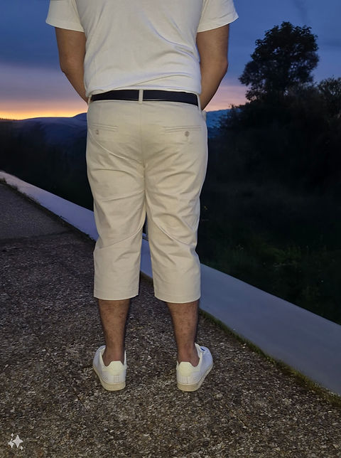 Pantacourt Beige